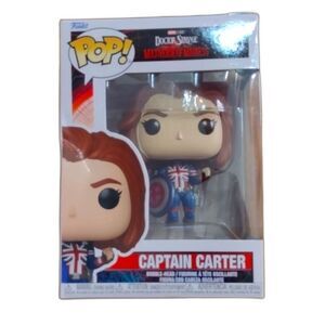 Marvel Captain Carter Funko Pop New